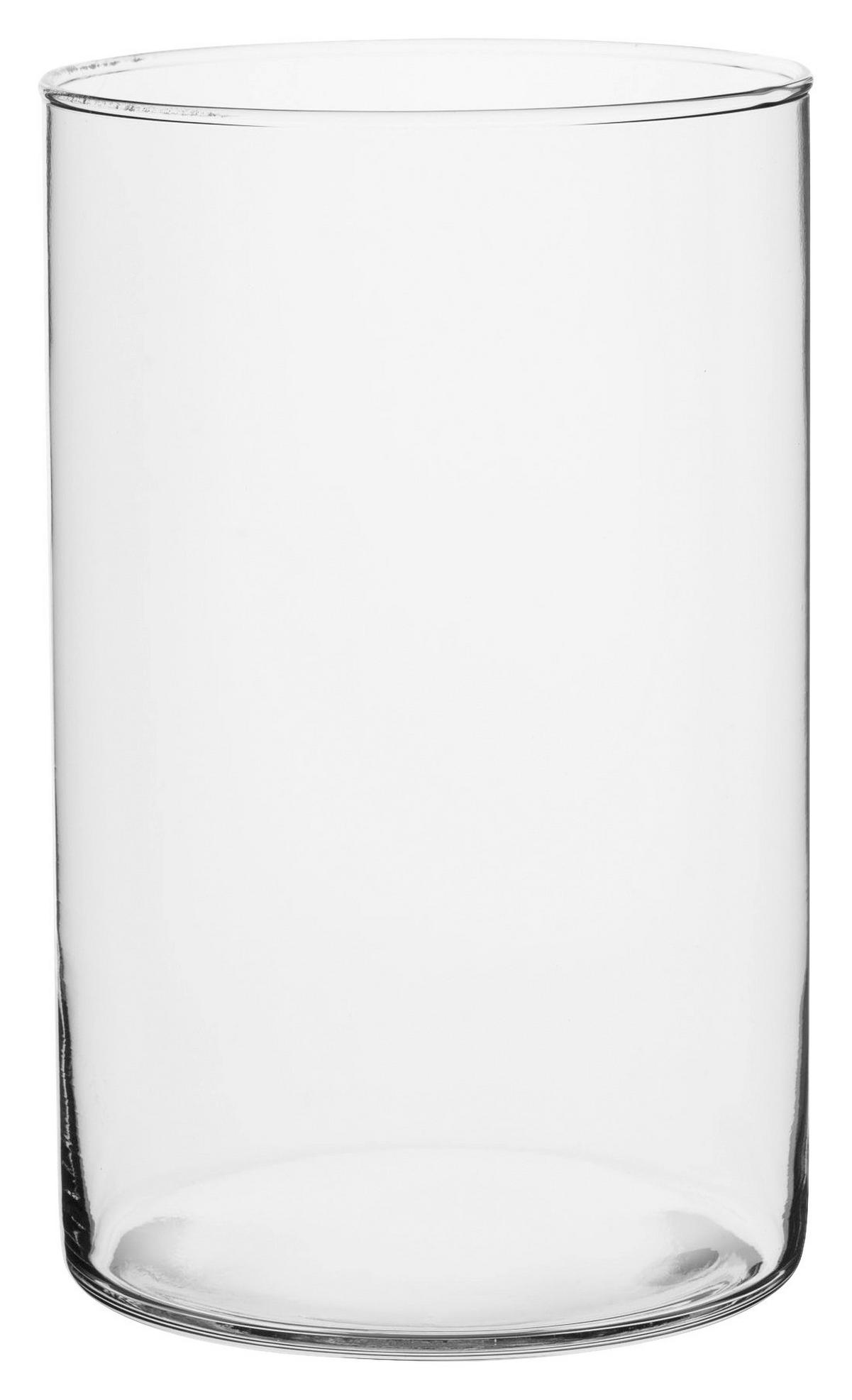 Vase Sophie Klar 3-teilig - Klar, Glas - Mömax