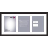 Okvir Za Slike Gitta Duplo - črna, Basics, les (25,2/52,2/3,6cm) - Mömax