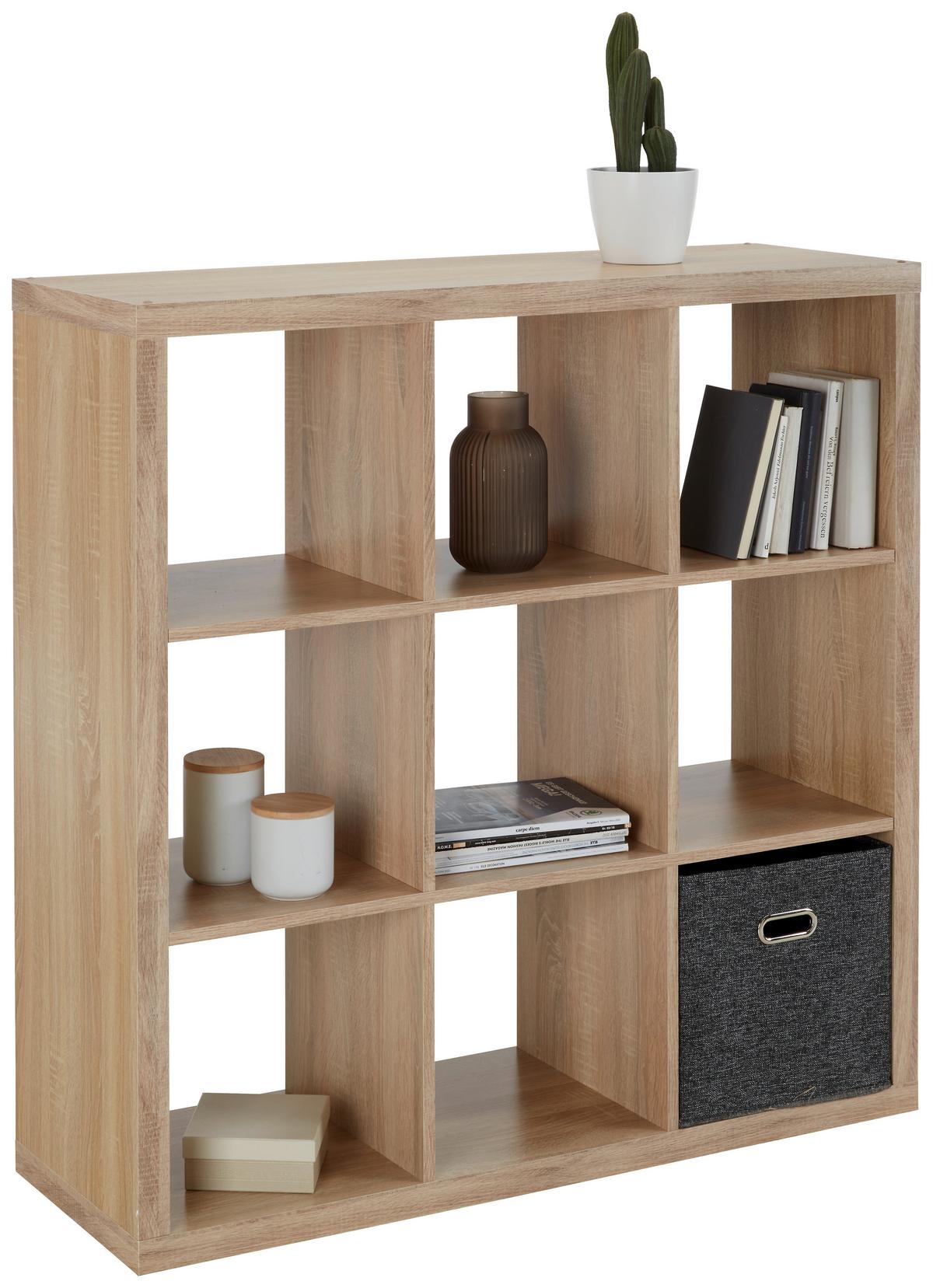 Predelna Stena Style - hrast sonoma, Moderno, leseni material (112/112/38cm) - Mömax