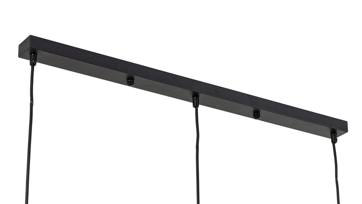 LAMPA WISZĄCA AMELIA - czarny/kolor piaskowy, Design, tworzywo sztuczne/metal (75/20/120cm) - Novel