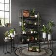 Regal Braun/Schwarz - Schwarz/Braun, LIFESTYLE, Holzwerkstoff/Metall (151/200/42,5cm) - Premium Living Regal Braun/Schwarz - Schwarz/Braun, LIFESTYLE, Holzwerkstoff/Metall (151/200/42,5cm) - Premium Living