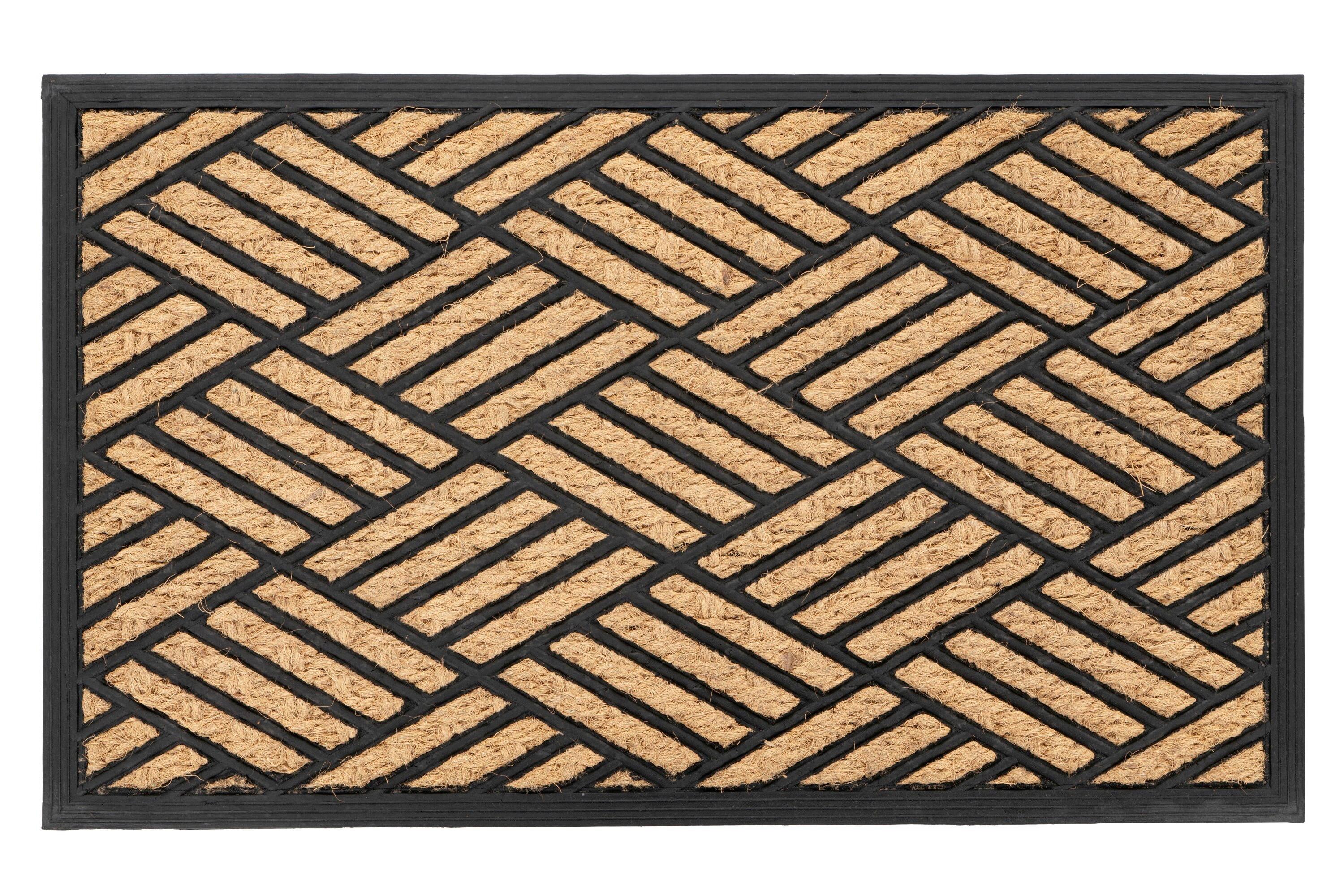 Fussmatte Entry 400 Hellbraun 40x60 - Hellbraun, Basics, Textil (40/60cm) - Kayoom