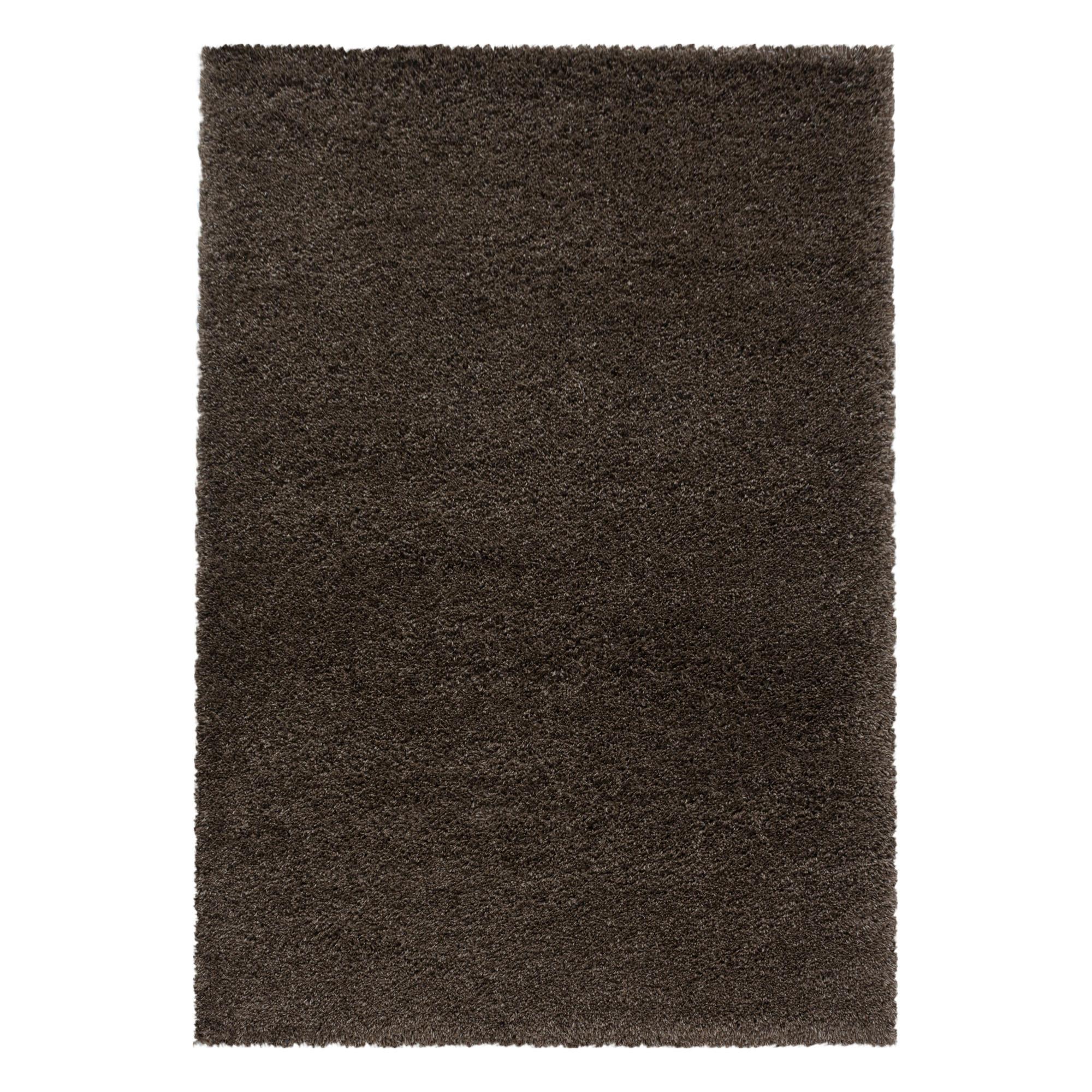 Hochflorteppich Fluffy Braun ca. 80x150cm - Braun, Basics, Textil (80/150cm)