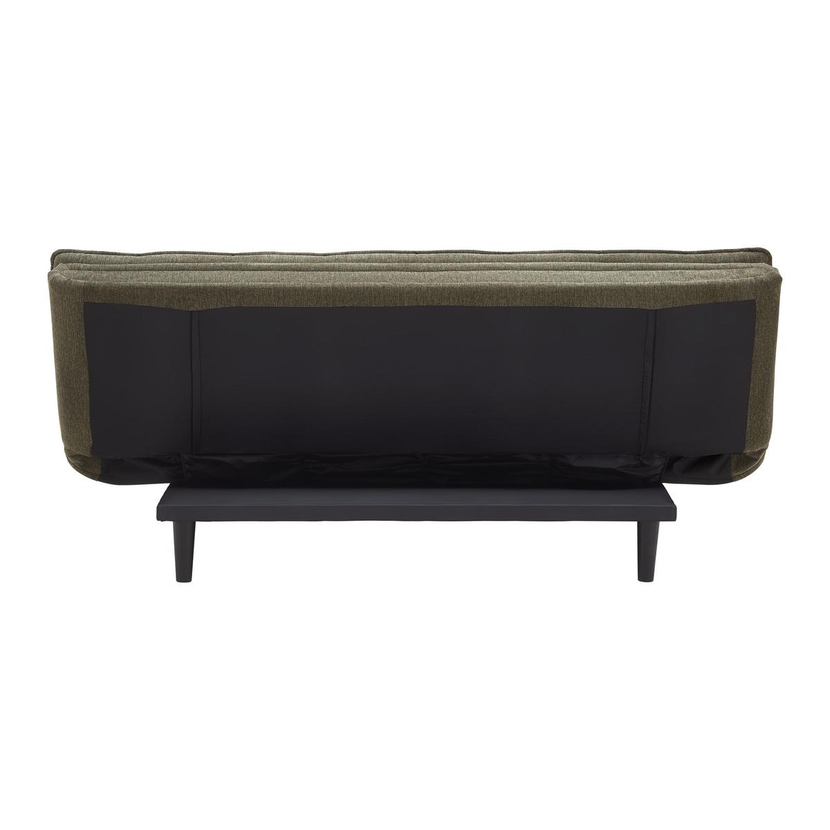 Schlafsofa Sun Grün - Schwarz/Grün, MODERN, Holz/Textil (190/83/93cm) - Mömax