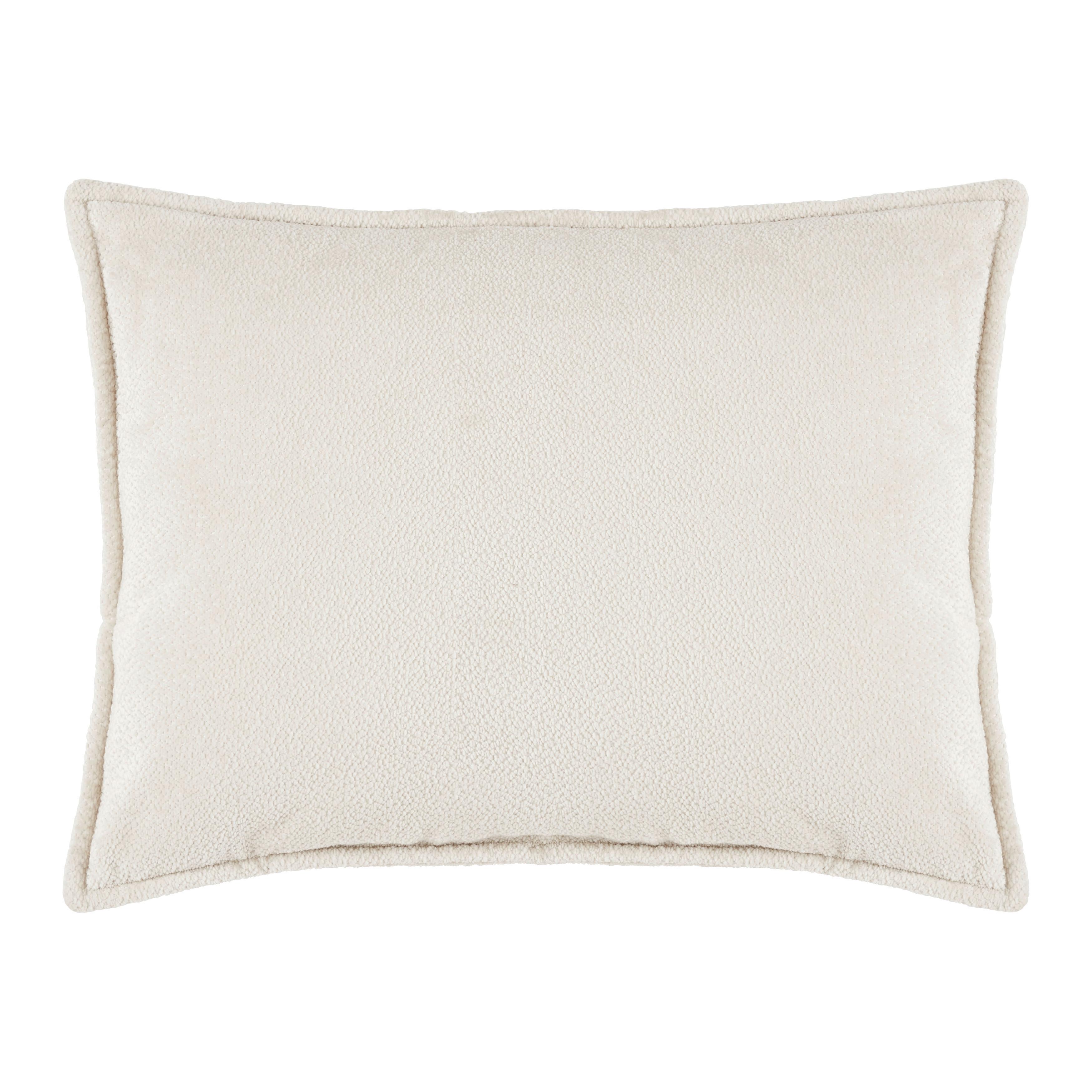 Okrasna Blazina Lea L, 2 Kosa - krem barve, tekstil (62/47cm) - Premium Living