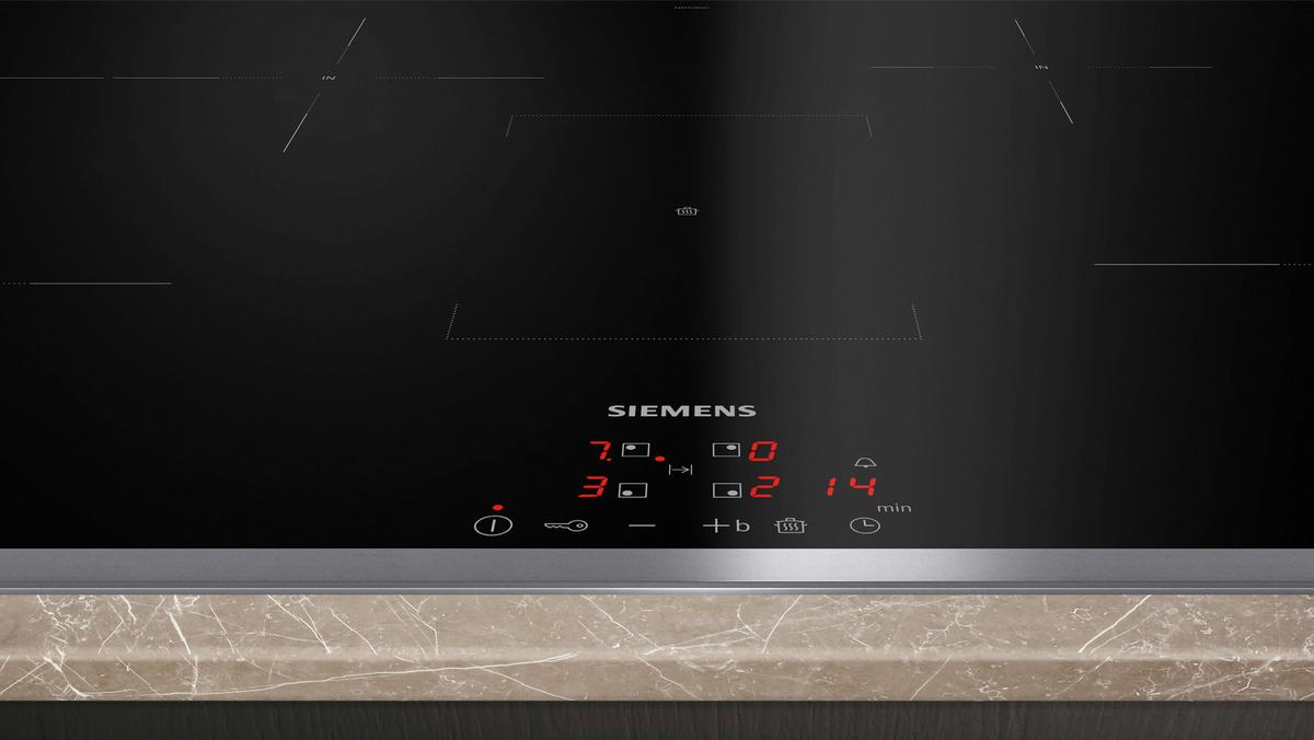 Backofenset PQ225IA00Z Schwarz - Schwarz, MODERN, Glas/Metall (59,4/59,5/54,8cm) - Siemens