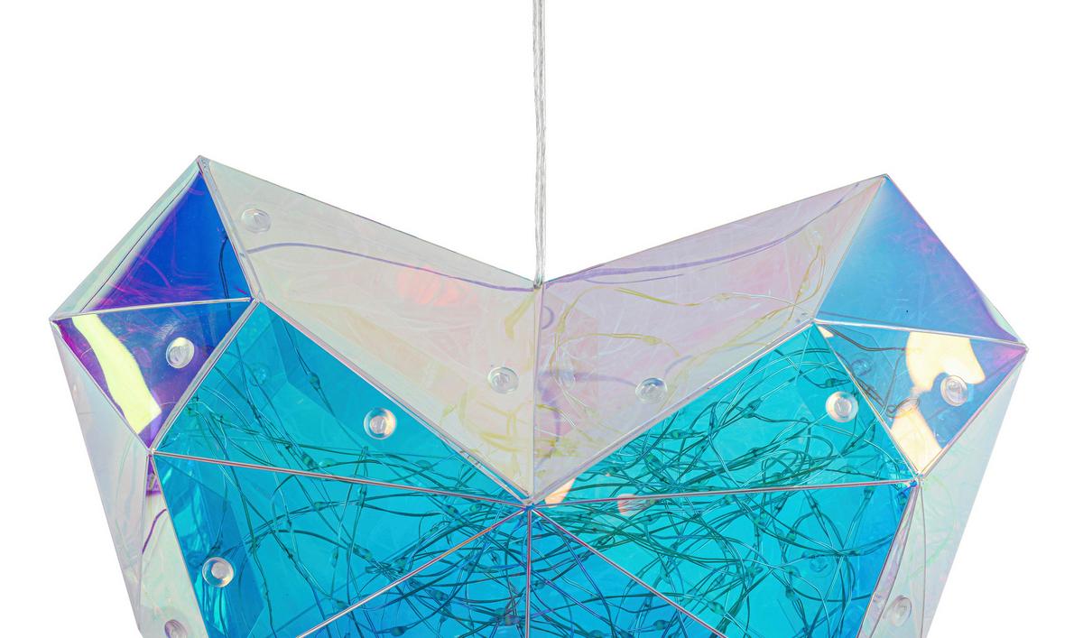 LED-Dekoleuchte max. 6 Watt - Transparent, MODERN, Kunststoff (6,5/23/20cm) - Mömax