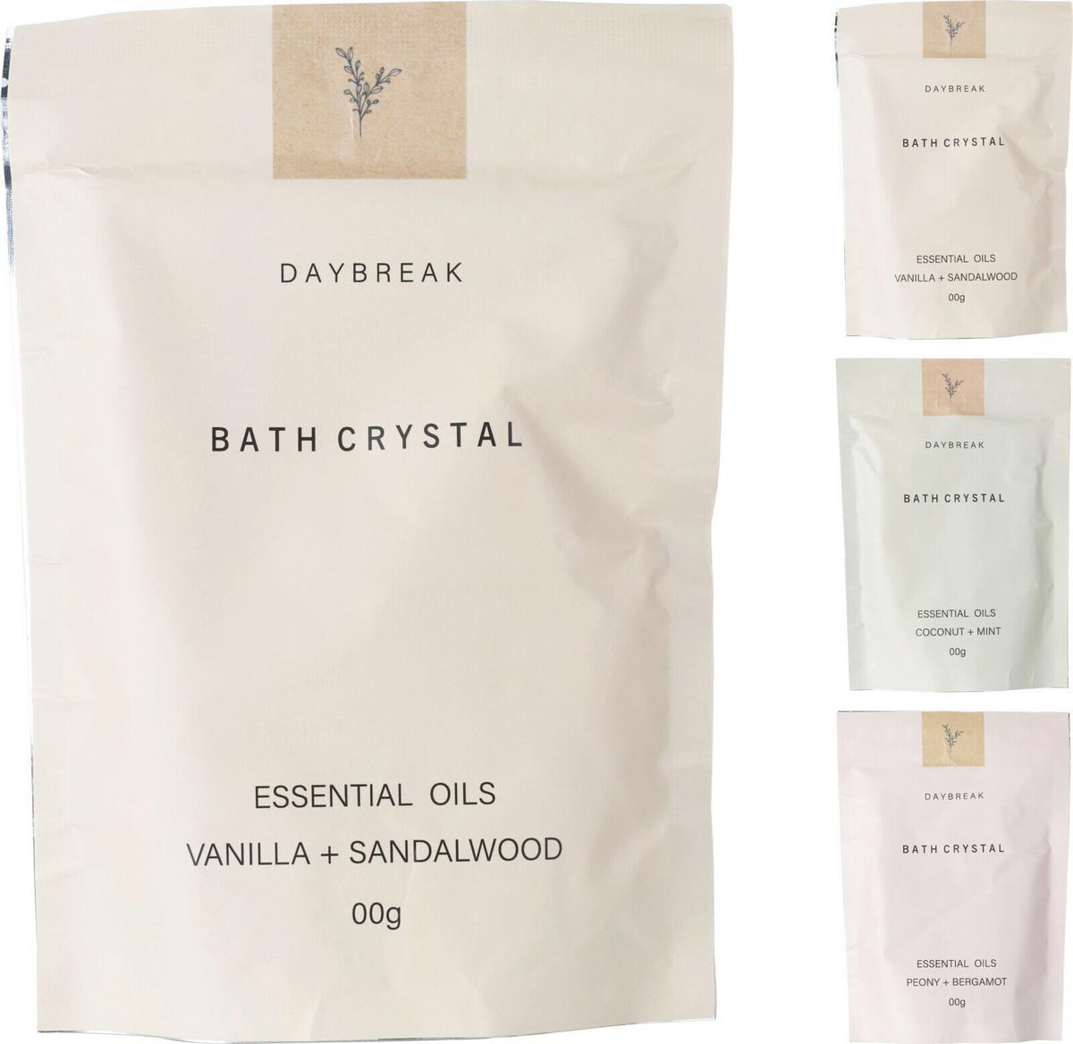 Fürdősó Daybreak - világoszöld/homokszínű, műanyag (250kg)