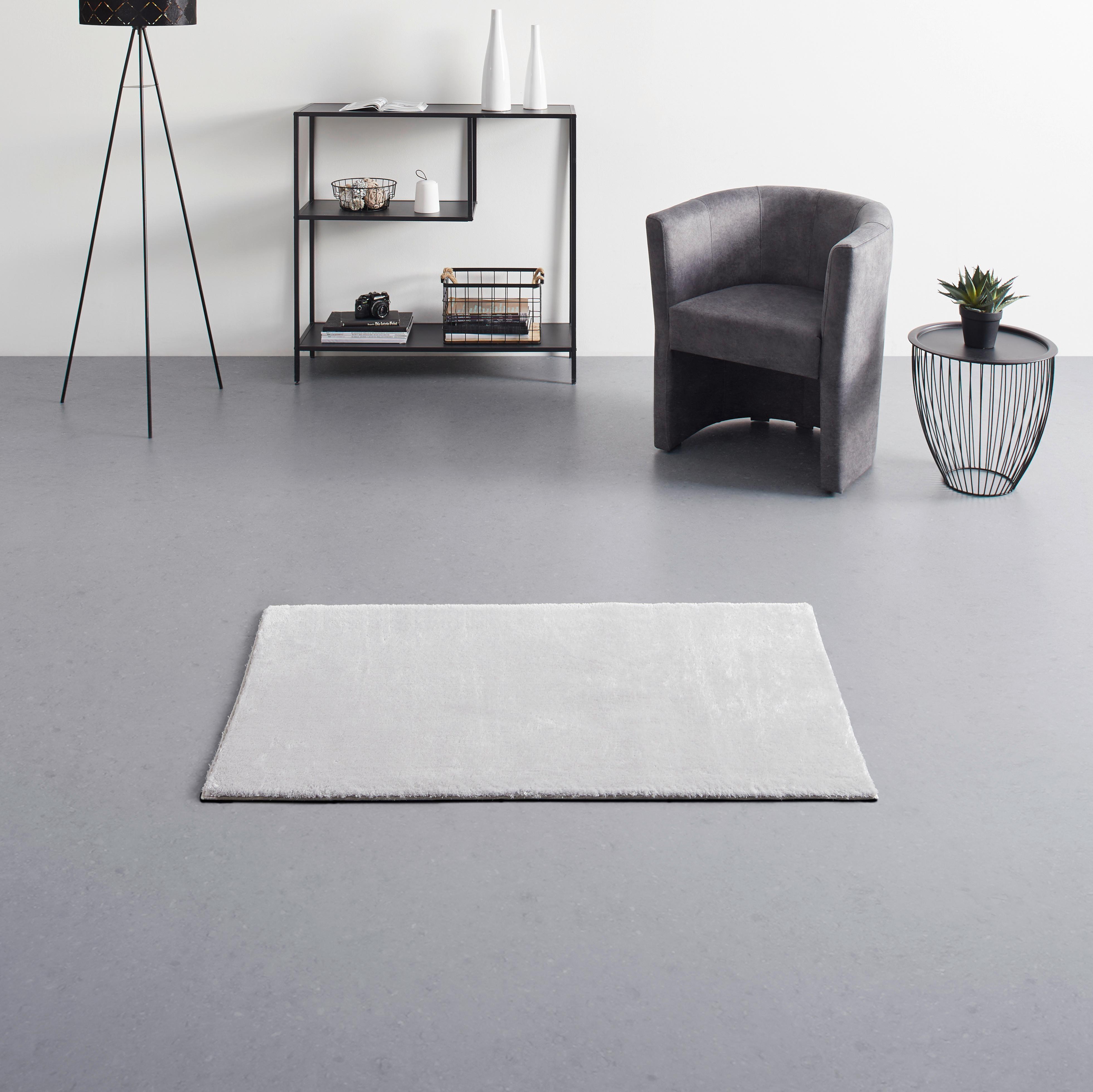 Hochflorteppich Nemo in Grau ca. 120x170cm - Grau, Basics, Textil (120/170cm) - Mömax