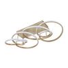 LED-TAKLAMPA JULI - cappuccino, Modern, metall/plast (70/40/25cm) - Premium Living