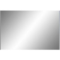 LUSTRO ŚCIENNE LIVORNO - kolor aluminiowy, Design, materiał drewnopochodny/metal (87/56/4cm) - Dieter Knoll