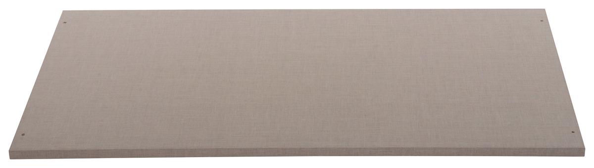 Polica Bensheim - siva, drvni materijal (66/1,6/48cm) - Premium Living