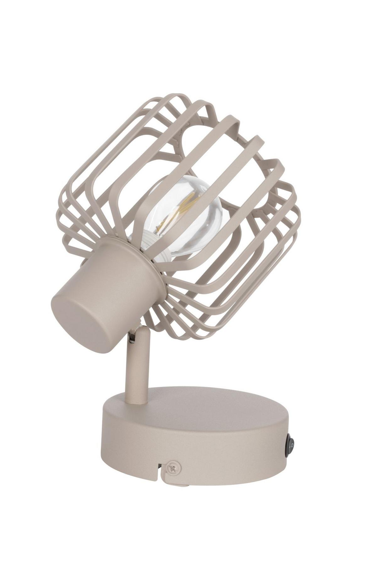 LAMPA REFLEKTOROWA COVENTRY *SBN* - kolor piaskowy, Konventionell, metal (20,6/12/14,5cm) - Novel