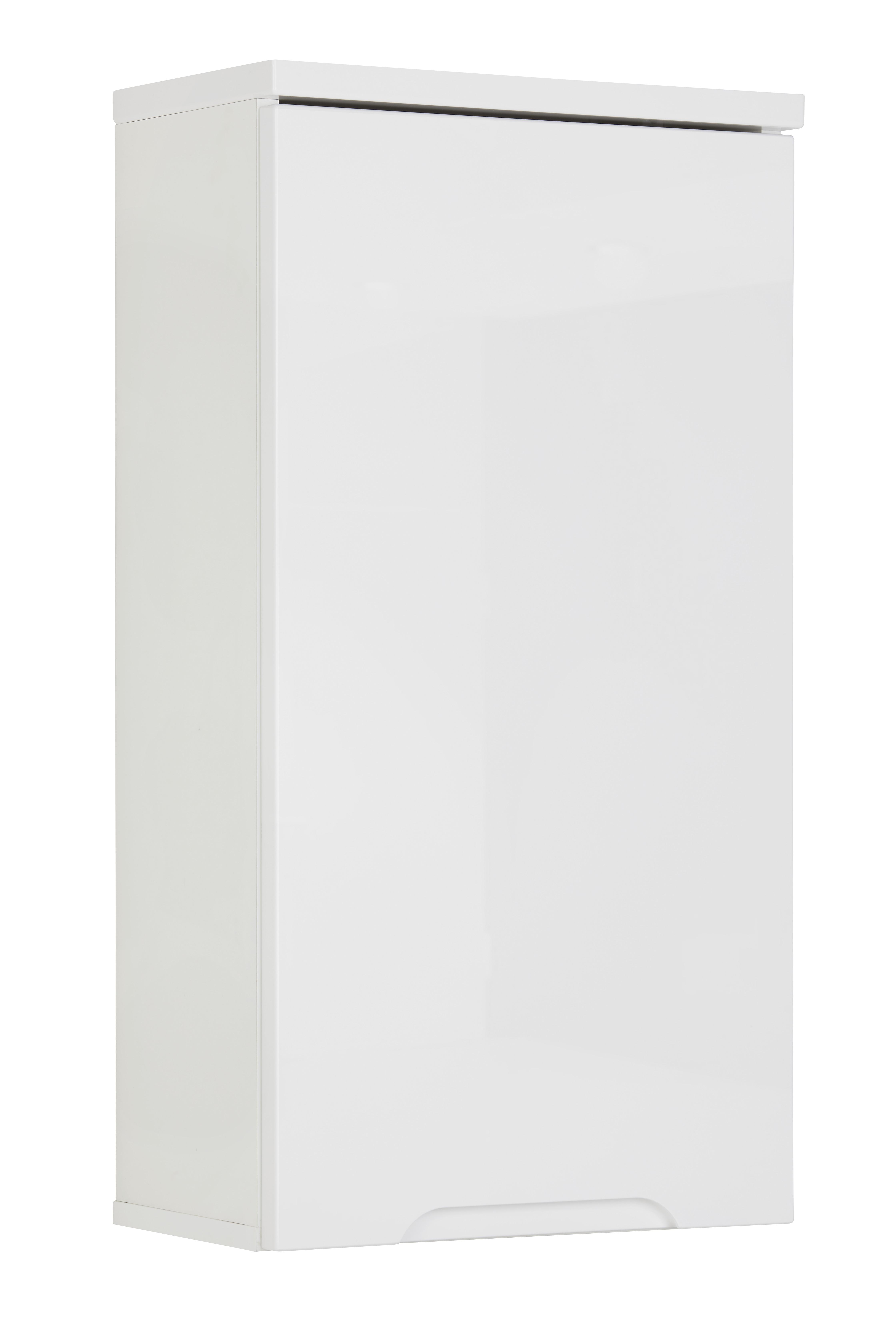 Hängeschrank in Weiß - Weiß, MODERN, Holzwerkstoff (40/77/23cm) - Mömax