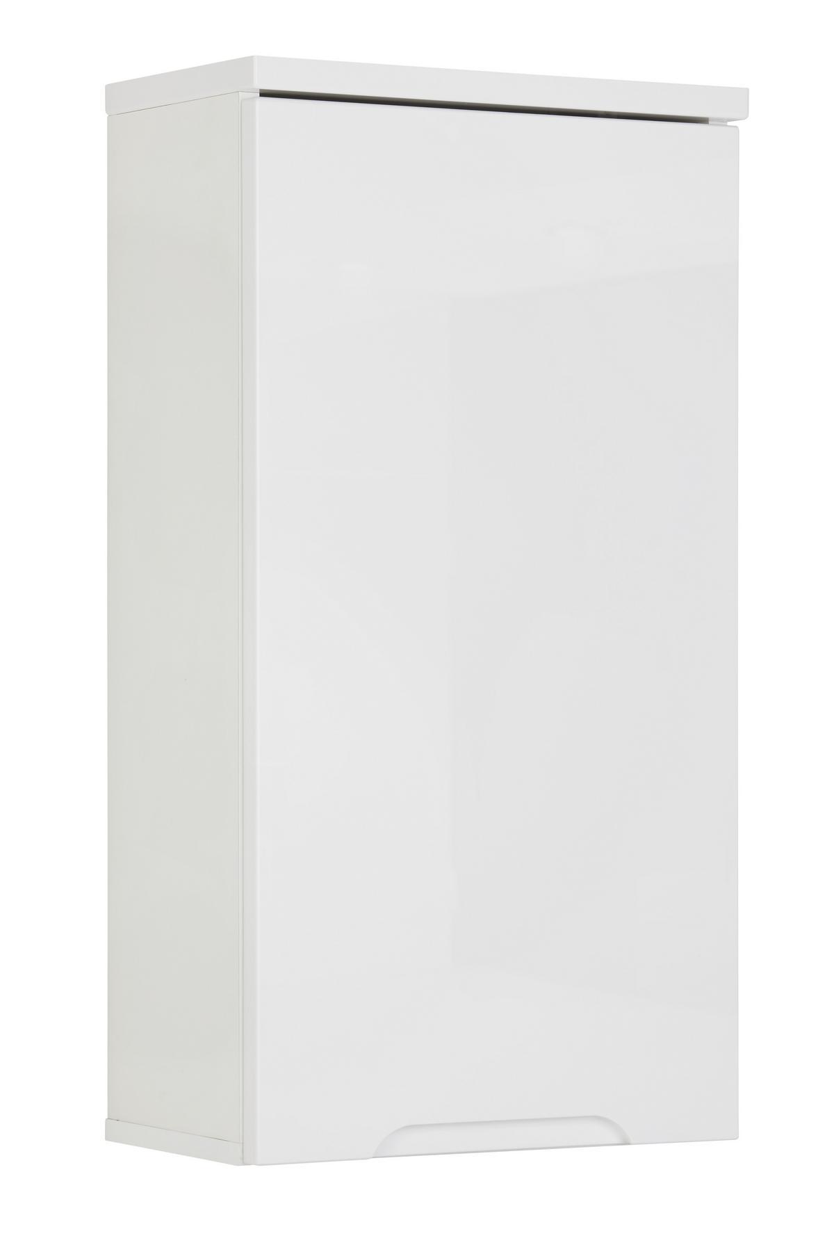 Hängeschrank in Weiß - Weiß, MODERN, Holzwerkstoff (40/77/23cm) - Mömax