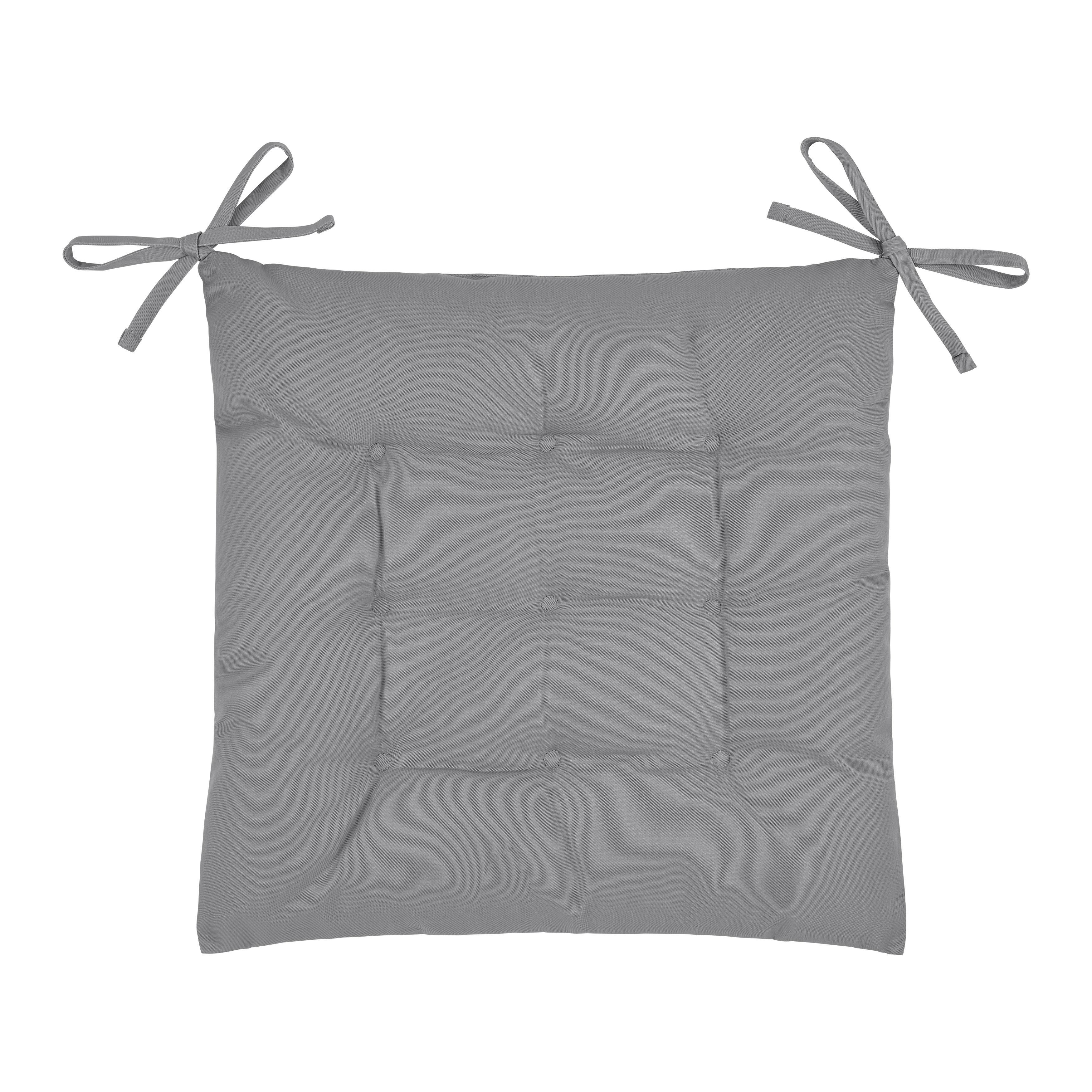 SITTKUDDE AMORE UNI - grå, textil (45/45cm) - Mömax