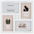 Set Rame Foto ''rebecca'' - Verde mentă/Alb, plastic/carton (29,2/29,2/2,5cm) - Based Set Rame Foto ''rebecca'' - Verde mentă/Alb, plastic/carton (29,2/29,2/2,5cm) - Based