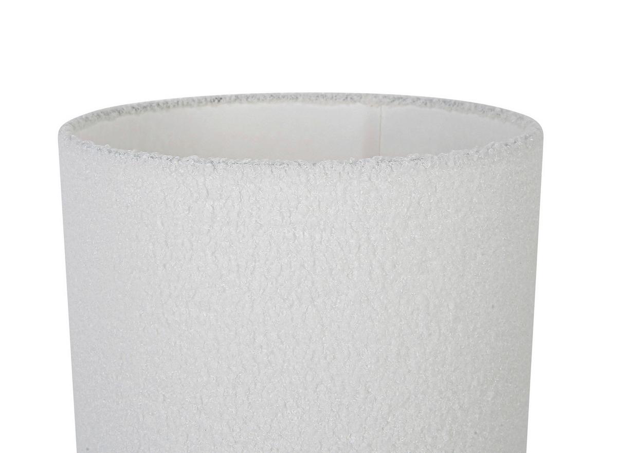 Tischleuchte Stofli Naturfarben/Weiß max. 40 Watt - Naturfarben/Weiß, MODERN, Kunststoff/Textil (28/44cm) - Mömax