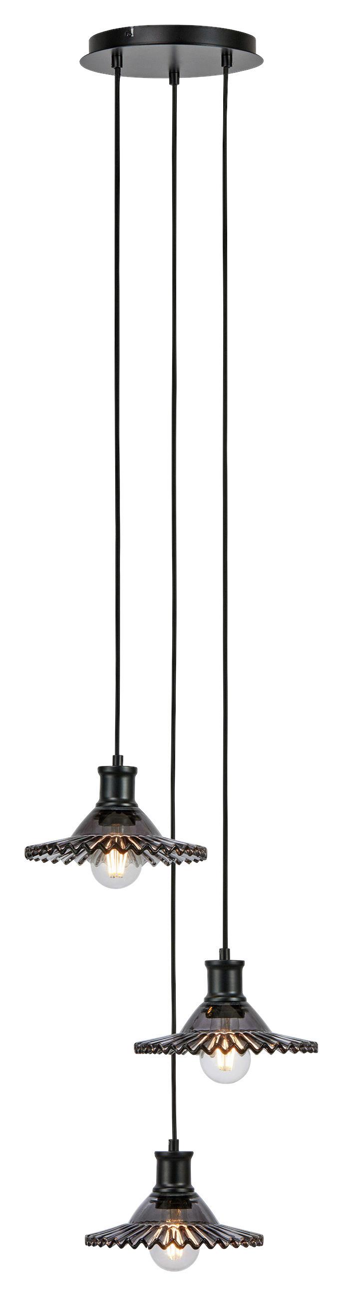 Hängeleuchte Novia Schwarz max. 40 Watt - Schwarz, Basics, Metall (22/22/165cm) - Markslöjd