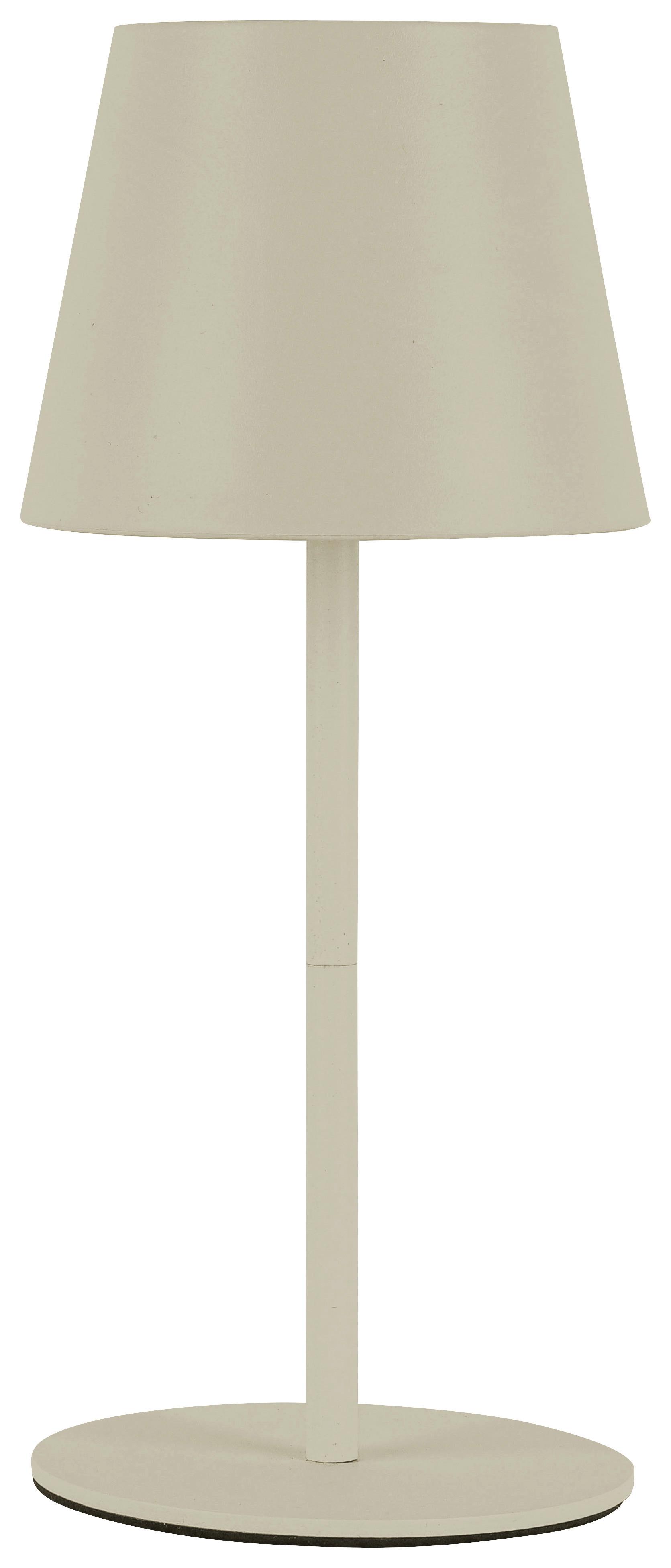 PORTABEL LAMPA NOEMI - sandfärgad, Klassisk, metall/plast (10,5/17-36cm) - Mömax