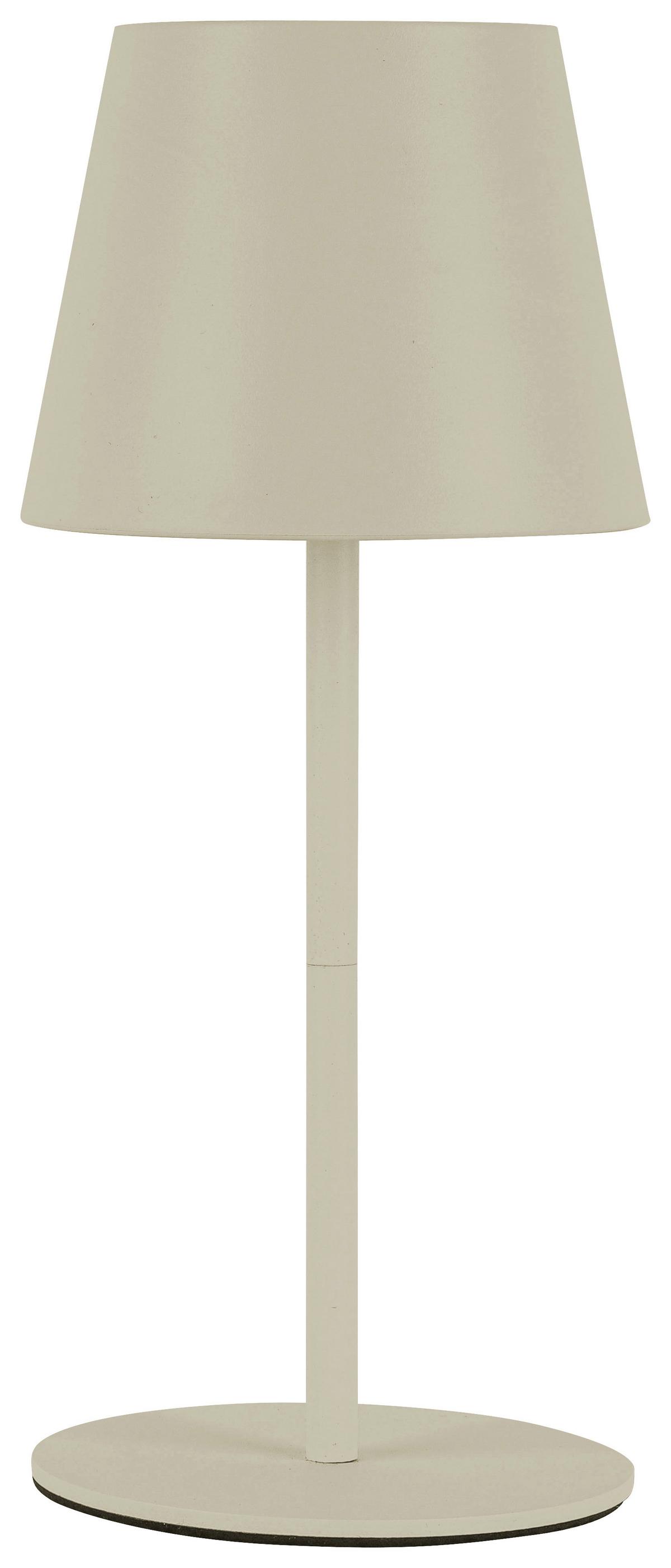 LED-Tischleuchte Noemi Sandfarben max. 3 Watt - Sandfarben, Konventionell, Kunststoff/Metall (10,5/17-36cm) - Mömax