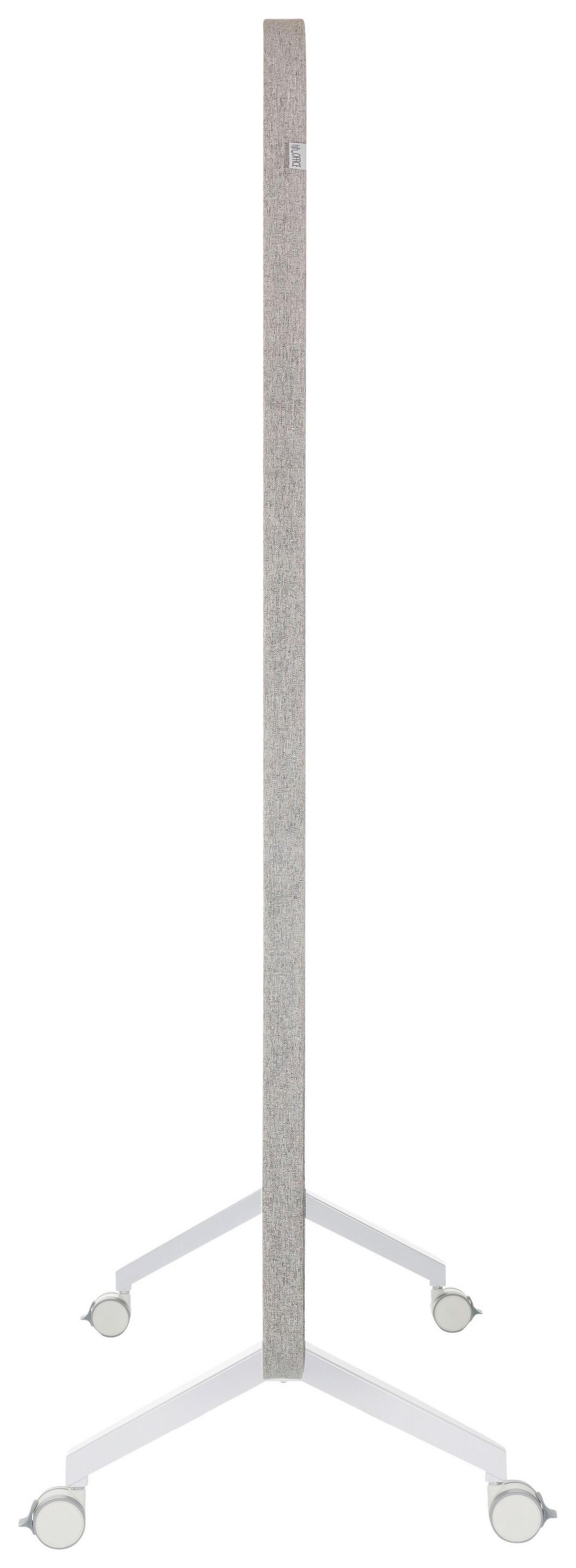 Pregradna Stena Vision Board, Siva - siva, Basics, umetna masa/steklo (120/164/60cm) - MID.YOU