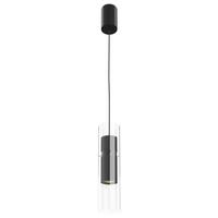 Pendelleuchte Dynamics Schwarz max. 50 Watt - Transparent/Schwarz, Trend, Glas/Metall (8/32cm) - MAYTONI