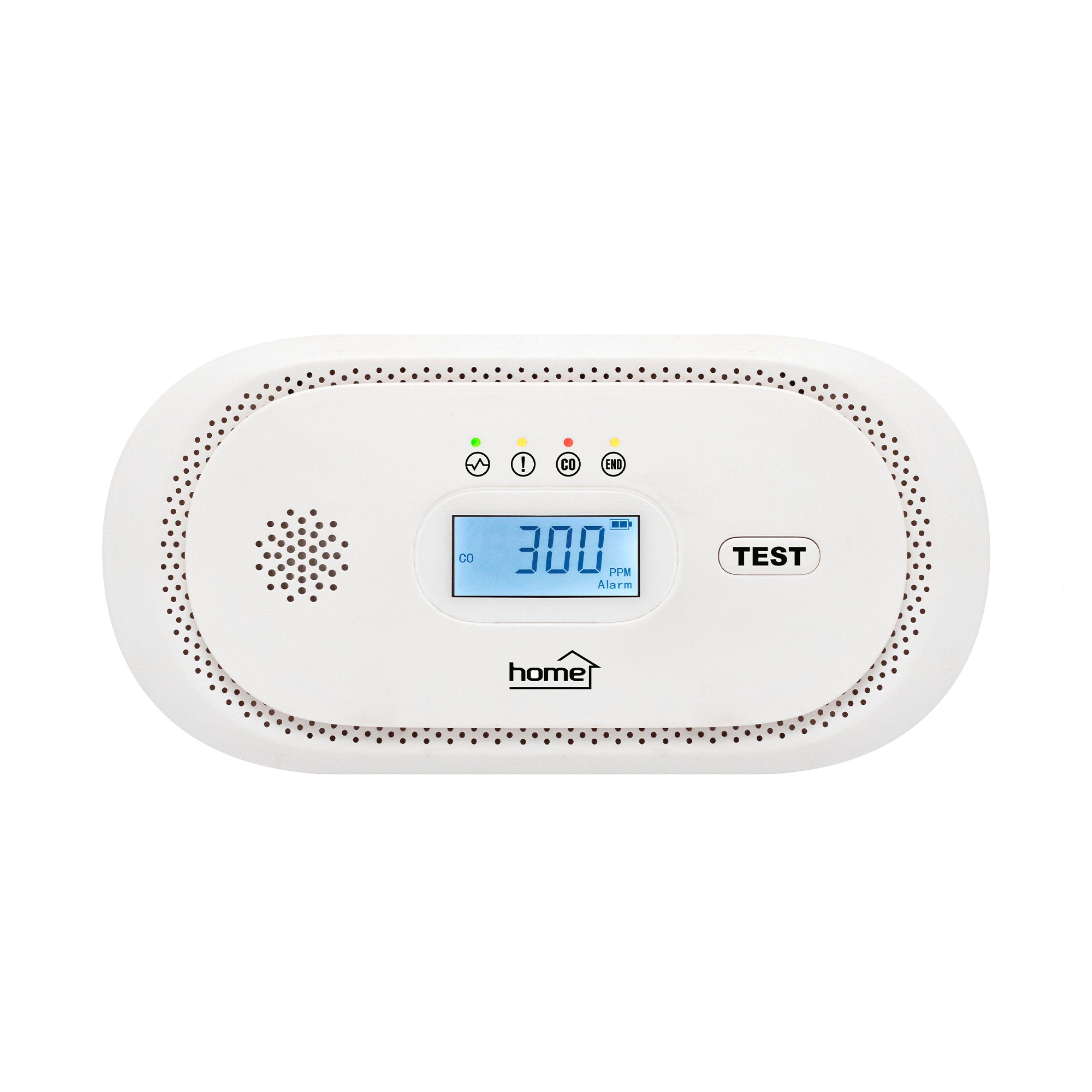 Szén-monoxid Érzékelő Co10lcd - fehér, műanyag (14/7/2,8cm)