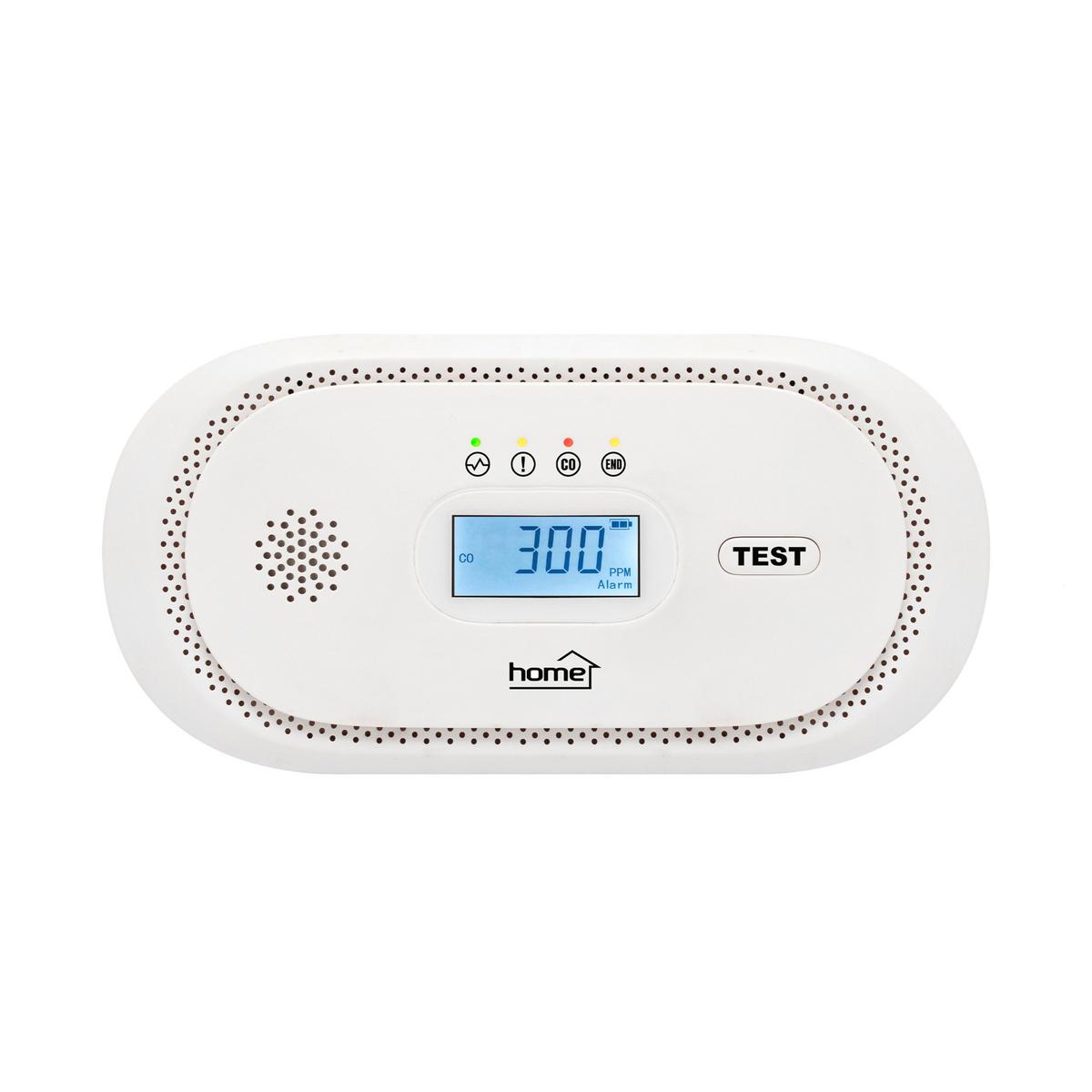 Szén-monoxid Érzékelő Co10lcd - fehér, műanyag (14/7/2,8cm)