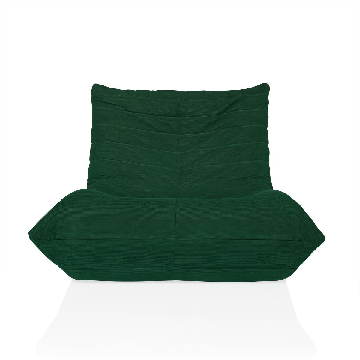 Naslanjač Sitzolo, Zelena - zelena, Moderno, tekstil (90/72/100cm) - MID.YOU