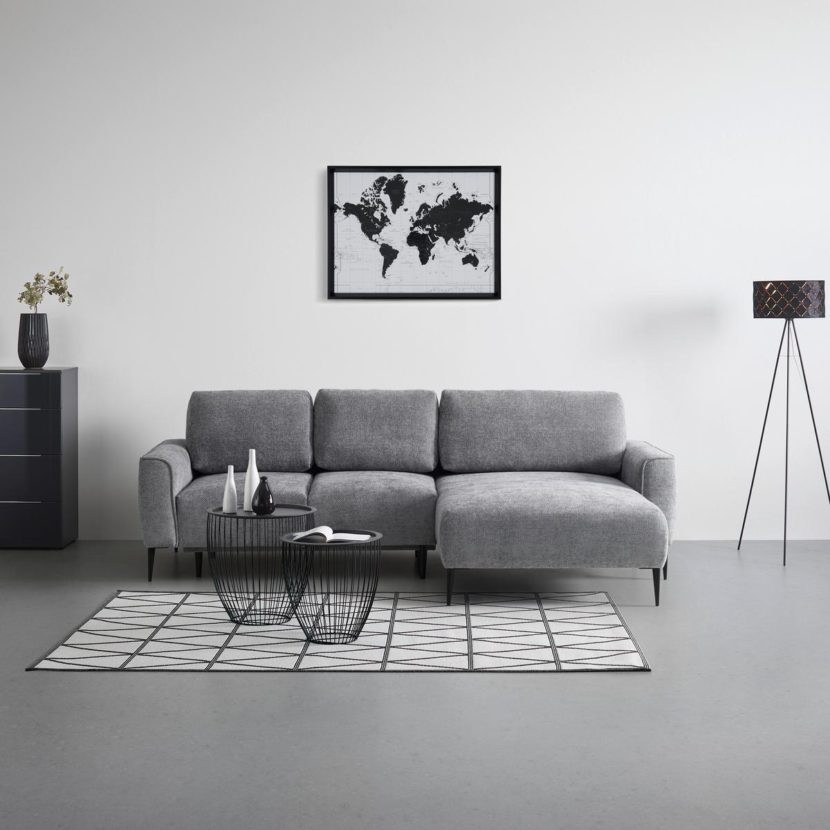 Canapea modulara CUSTOM - gri, Modern, textil (255/85/164cm) - Mömax