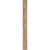 Garderobenpaneel in Eichefarben - Eichefarben, Modern, Holzwerkstoff (15/170/3cm) - Mömax