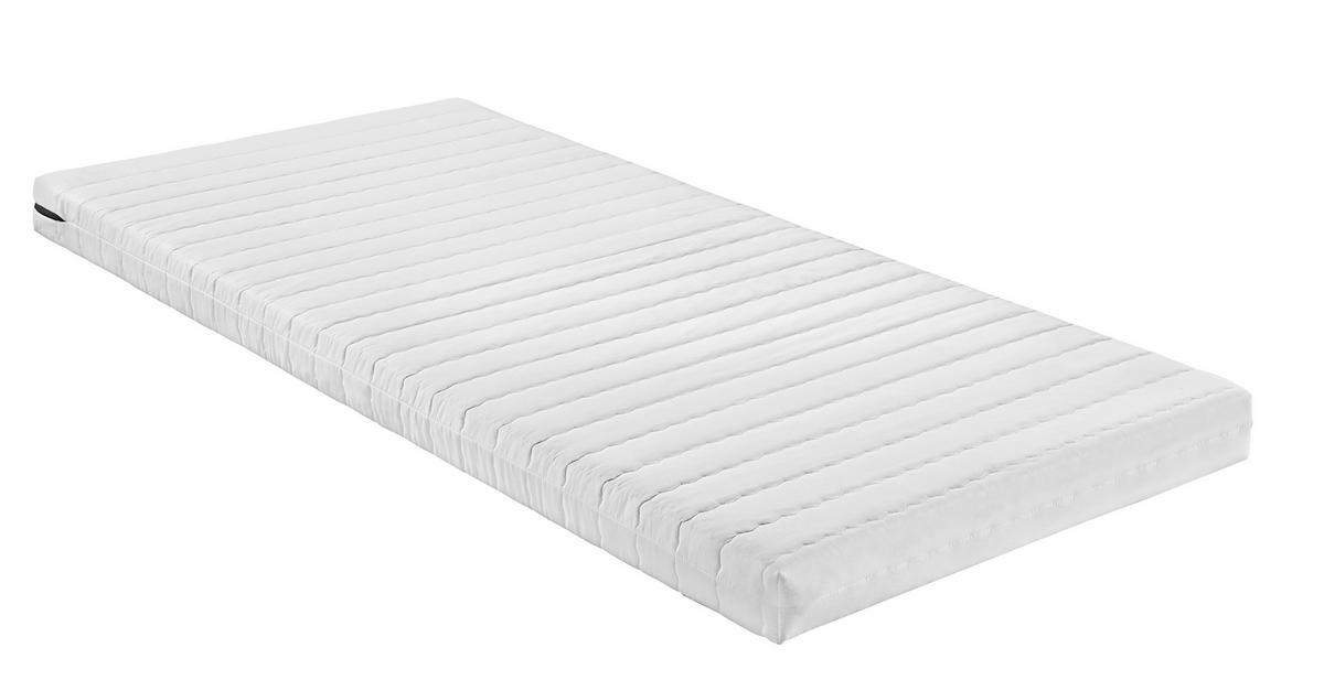Vzmetnica Living Soft - bela, tekstil (90/190cm) - Based