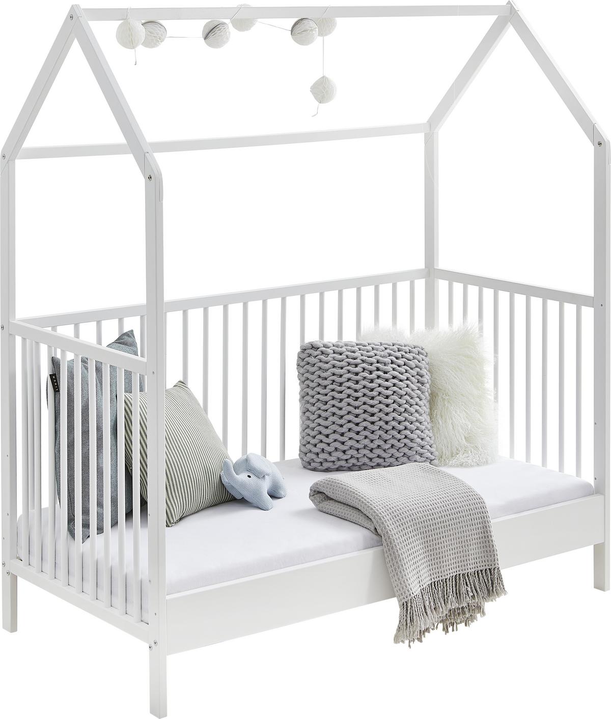 ŁÓŻKO SZCZEBELKOWE EMMA 1 - biały, Trend, drewno (144/75/161cm) - My Baby Lou