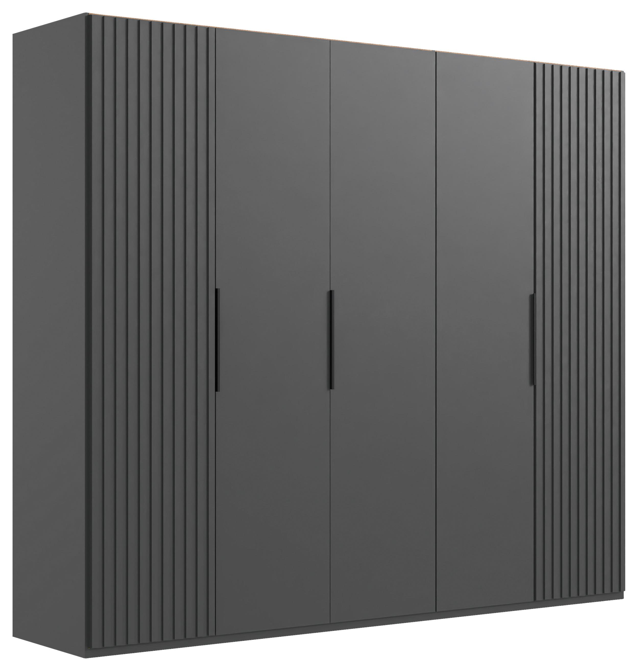 DULAP USI ROTATIVE ANDORRA - grafit, Modern, material pe bază de lemn (250/216/58cm) - Modern Living