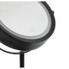 SPEGEL MED BELYSNING MIRRI 1-EXT- - svart, Modern, metall/glas (21/32/12cm) - Mömax