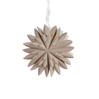 ABAŻUR 222-50-124 HYACINT STERN - brązowy, Konventionell, papier (50cm) - PR Home