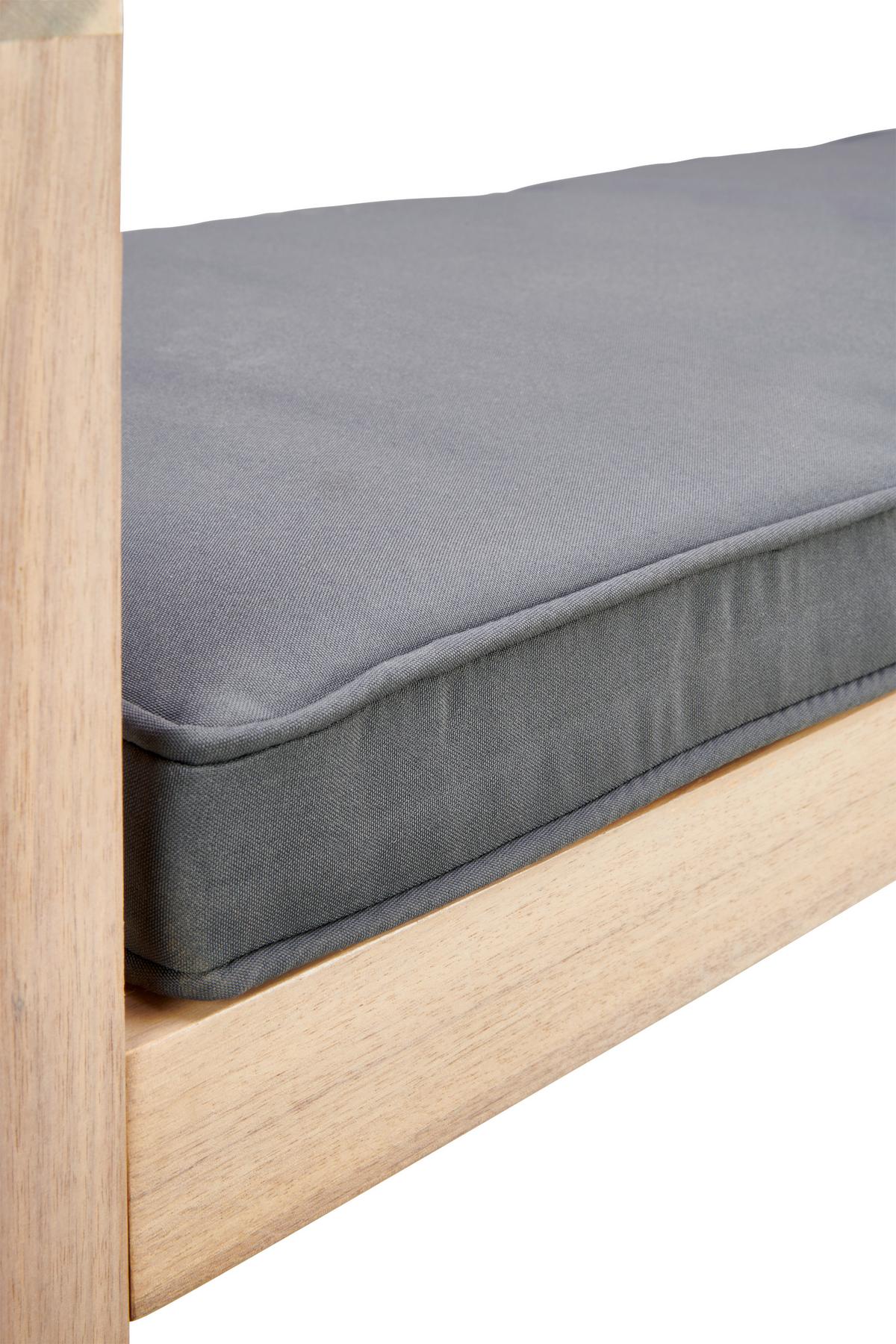 Lounge Garnitura Bergen, Barva Akacije, Temno Siva - temno siva/barve akacije, Moderno, tekstil/les (73cm) - Beldano