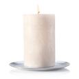 Kerzenteller Aurora in Silber aus Edelstahl - Silberfarben (20/1,4cm) - MÖMAX modern living