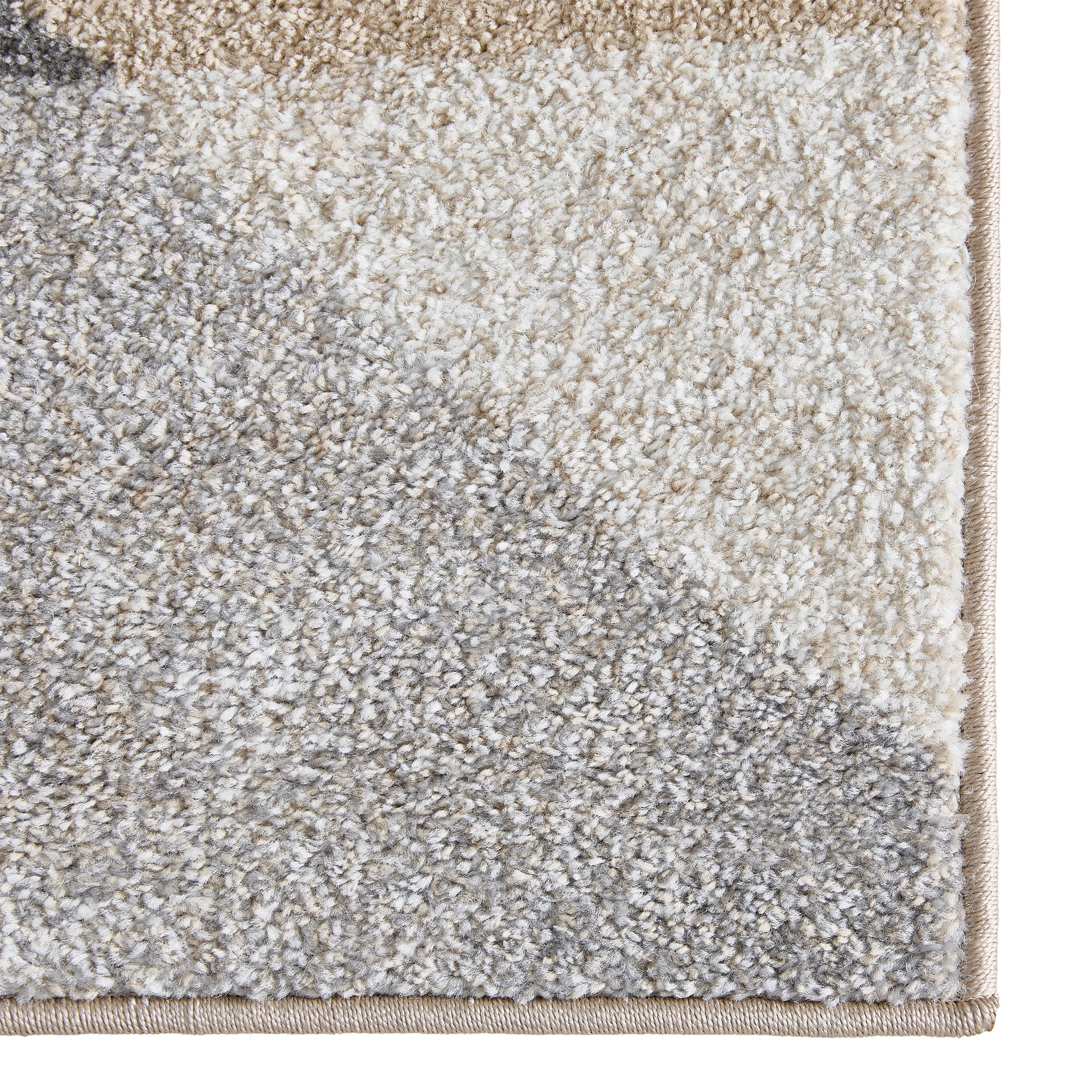 VÄVD MATTA STONE-FLOW - beige/multicolor, Klassisk, textil (80/150cm) - Mömax
