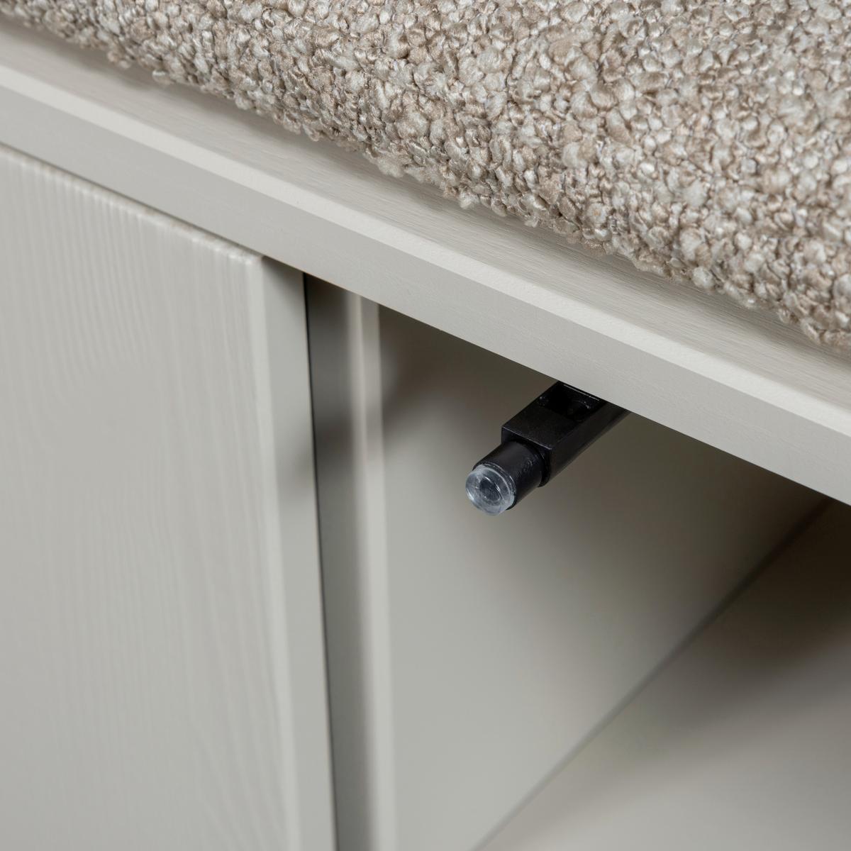Lowboard Settle Down Grau - Grau, Design, Holz (108/50/44cm) - Livetastic