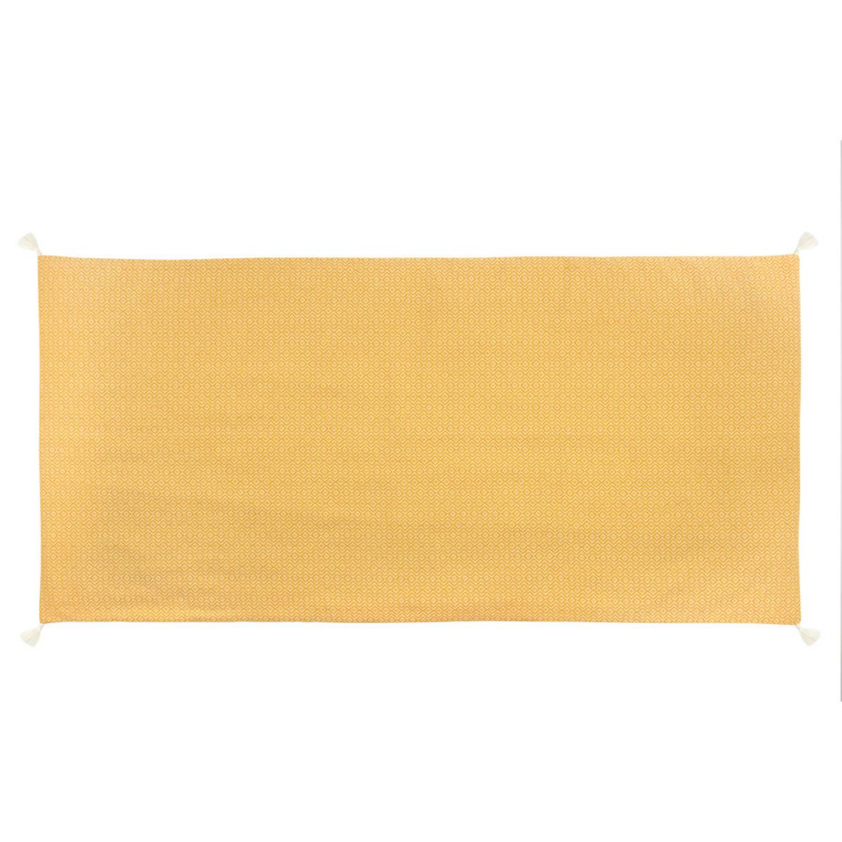 Strandszőnyeg Dobby 90/190 - sárga, textil (90/190cm)