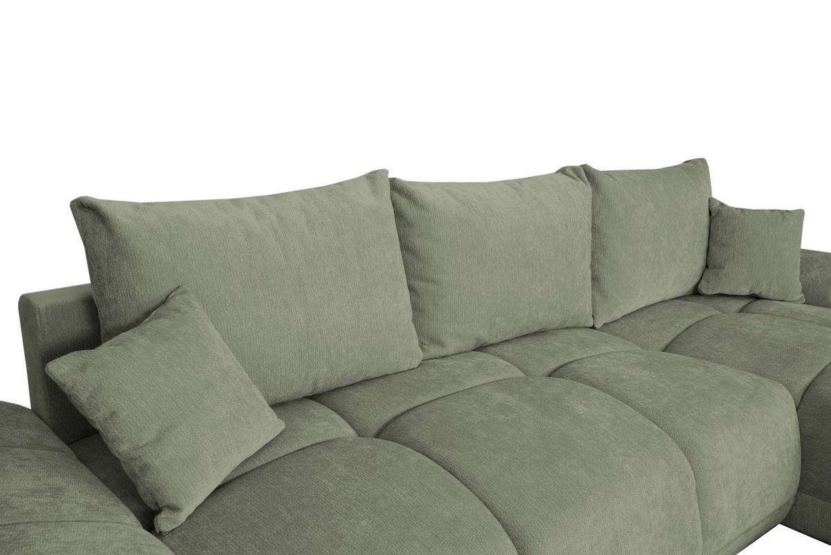 Coltar BONN - verde mentă, Modern, textil (296/89/182cm) - Modern Living