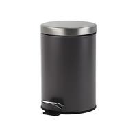 Treteimer Pushy in diversen Farben - Pink/Anthrazit, Konventionell, Kunststoff/Metall (16,8/25,6cm) - Modern Living