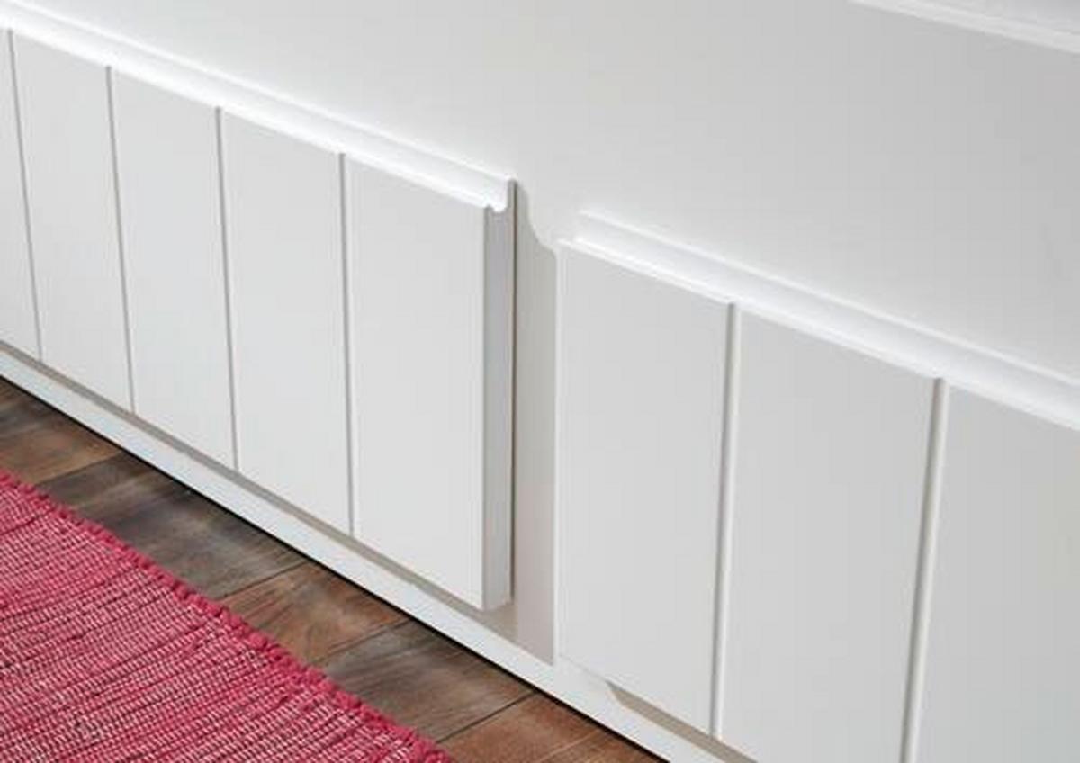 Mladinska Raztegljiva Postelja Timmi, Bela, 90-180x200 - bela, Moderno, leseni material (90/200cm) - MID.YOU