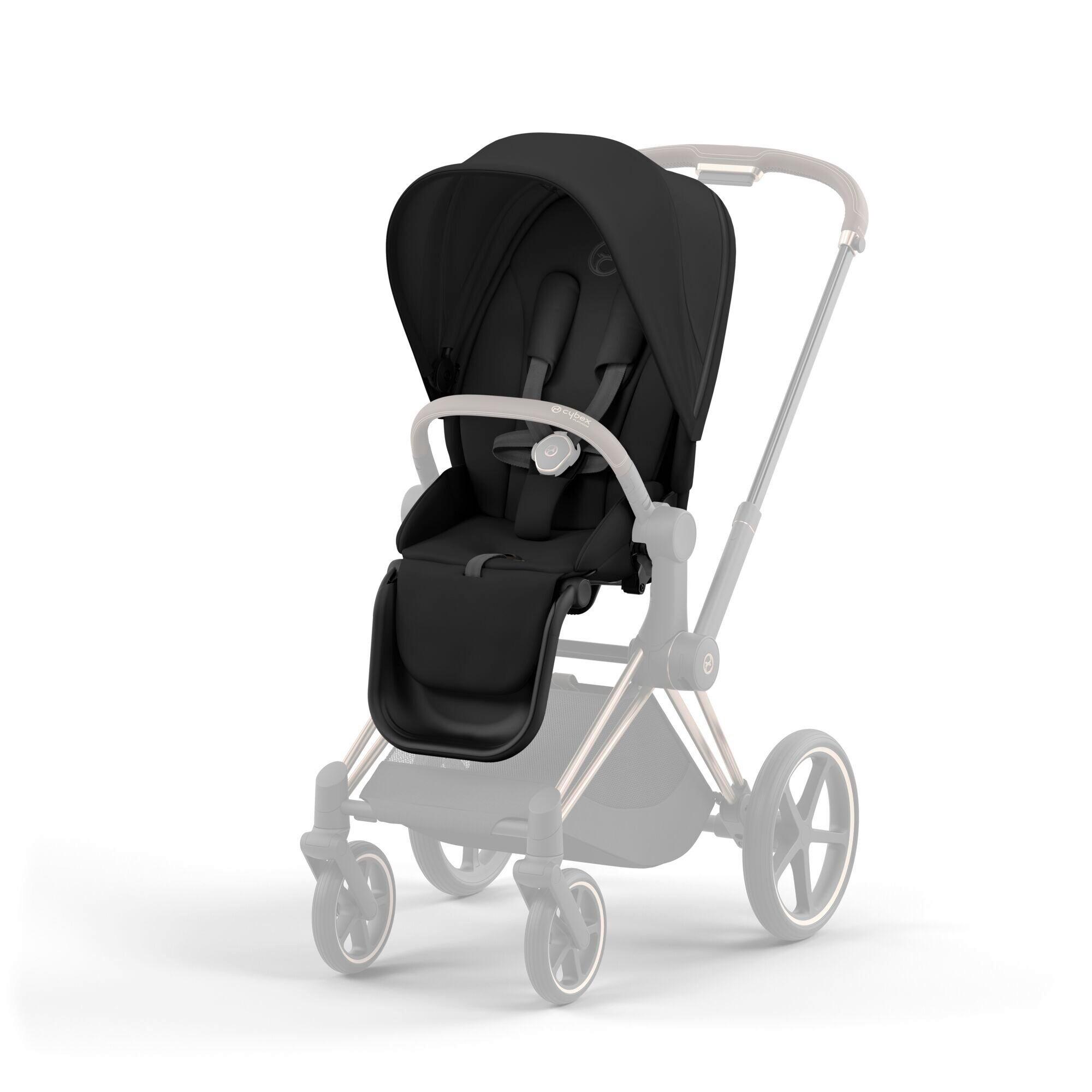 SIEDZISKO DO WÓZKA SPACEROWEGO PRIAM SEAT PACK - czarny, Trend, tkanina (92/60cm) - cybex PLATINUM