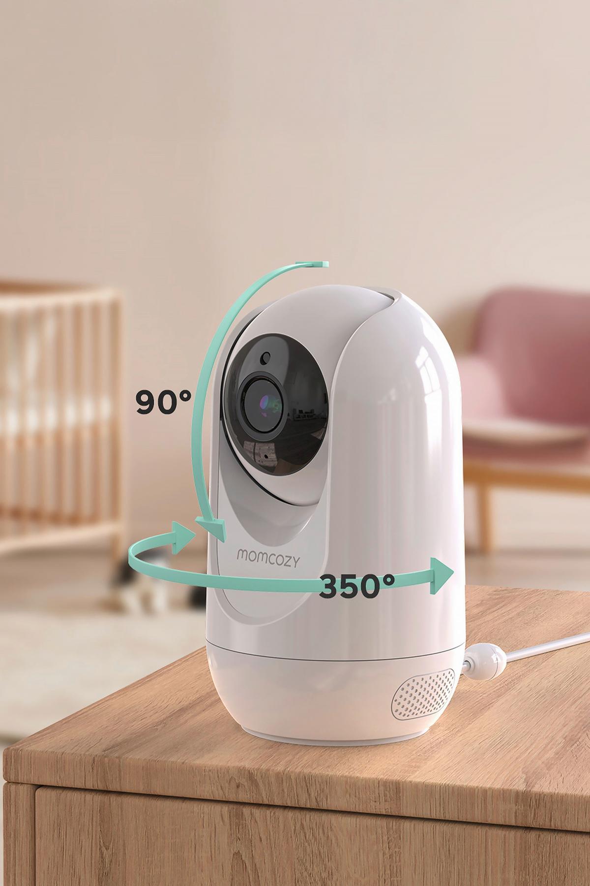 ELEKTRONICZNA NIANIA MOMCOZY VIDEO-BABYPHONE - Basics (17,7/10,9cm) - Momcozy