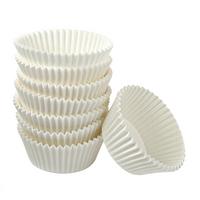 Muffinform Bakery in Weiß, 75 Stück - Weiß, KONVENTIONELL, Papier (7,5cm) - Zenker
