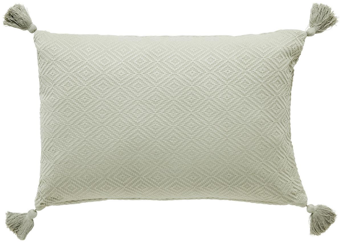 Zierkissen Frieda Schilfgrün ca. 40x60cm - Schilfgrün, MODERN, Textil (40/60cm) - Modern Living