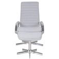 Relaxsessel in Grau - Chromfarben/Grau, MODERN, Kunststoff/Textil (65/97-107/71-101cm) - PREMIUM LIVING